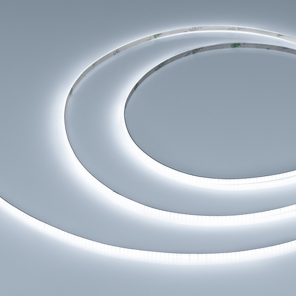 Светодиодная лента COB-X420-4mm 24V White6000 (10 W/m, IP20, CSP, 5m) (Arlight, узкая) Lednikoff