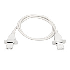 Коннектор ARL-TAIL-1000-CON-FF-2pin (WH) (Arlight, IP20 Пластик, 5 лет) Lednikoff