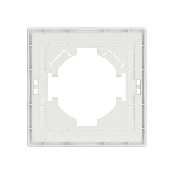 Рамка пластиковая FRM-TENDO-SFPL-1-WH (Arlight, Матовый белый) Lednikoff