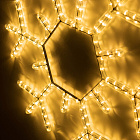 Фигура светодиодная ARD-SNOWFLAKE-M5-600x600-360LED Warm (230V, 20W) (Ardecoled, IP65) Lednikoff