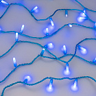 Светодиодная гирлянда ARD-STRING-CLASSIC-10000-BLUE-100LED-MILK-FLASH Blue (230V, 7W) (Ardecoled, IP65) Lednikoff