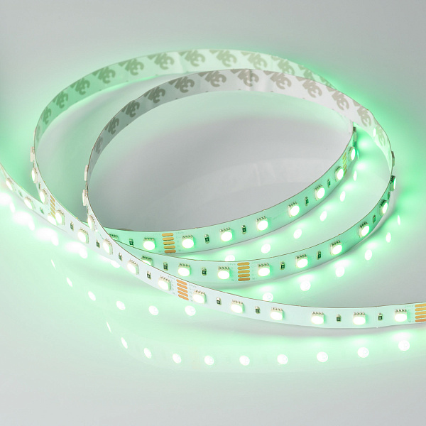 Светодиодная лента RT-B60-12mm 24V RGBW-Warm-4-in-1 (19.2 W/m, IP20, 5060, 5m) (Arlight, Открытый) Lednikoff