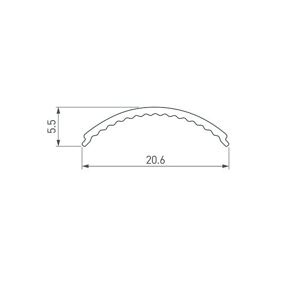 Экран ARH-KANT-H16-2000 Round Opal (Arlight, Пластик) Lednikoff