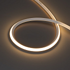 Светодиодная лента герметичная MOONLIGHT-3D-X544-10x10mm 24V Warm3000 (8 W/m, IP67, 5m, wire x1) (Arlight, Вывод боковой, 5 лет)
