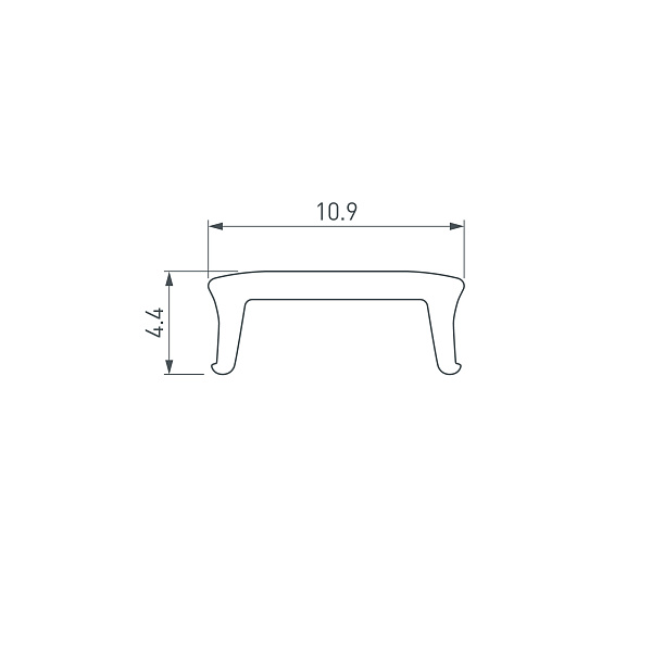 Экран FANTOM-W12-3000 OPAL (Arlight, Пластик) Lednikoff