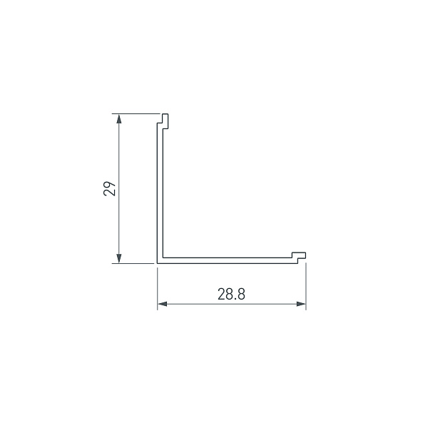 Экран SL-KANT-H30 SQUARE OPAL (Arlight, Пластик) Lednikoff