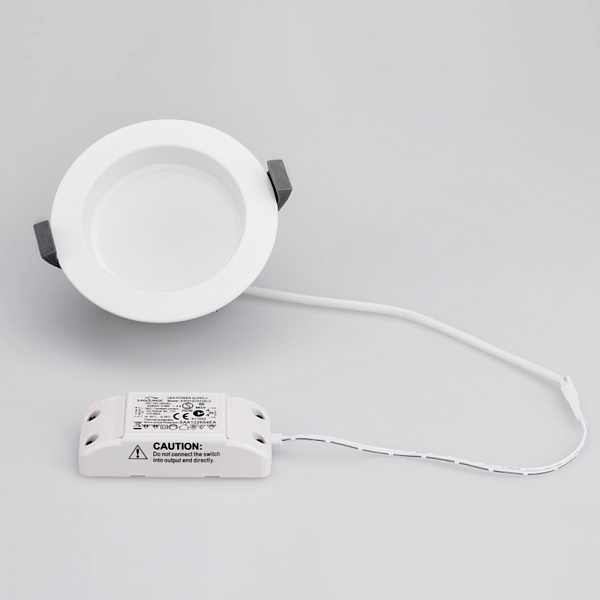 Светильник IM-115WH-Cyclone-10W Day White (Arlight, IP40 Металл, 3 года) Lednikoff
