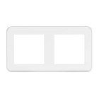 Рамка пластиковая FRM-VERSA-PL-2-WH (Arlight, -) Lednikoff