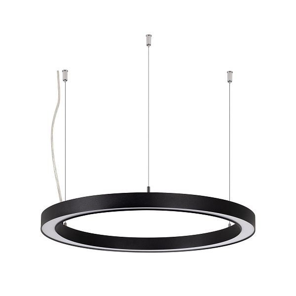Светильник SP-CIRCLE-HANG-O3535-D500-30W Day4000 (RAL9005, 120 deg, 230V) IP40 LED (Arlight, Алюминий) Lednikoff