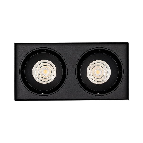 Светильник SP-CUBUS-S100x200BK-2x11W Day White 40deg (Arlight, IP20 Металл, 3 года) Lednikoff