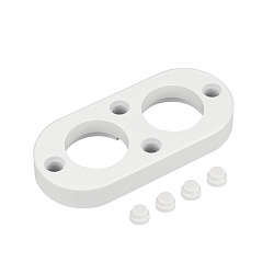 Крепление ARL-WAVE-1815-S-2-KIT White (Arlight, Металл)