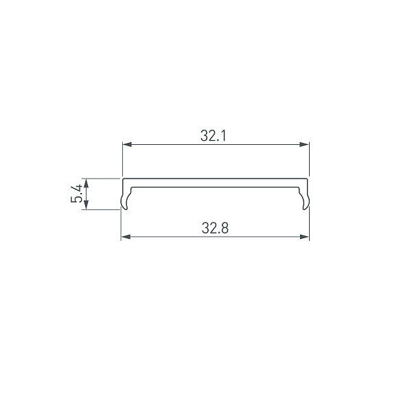 Экран SL-W33-S-2000 OPAL (Arlight, Пластик) Lednikoff