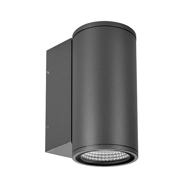 Светильник LGD-FORMA-WALL-R90-12W Warm3000 (GR, 44 deg, 230V) (Arlight, IP54 Металл, 3 года) Lednikoff