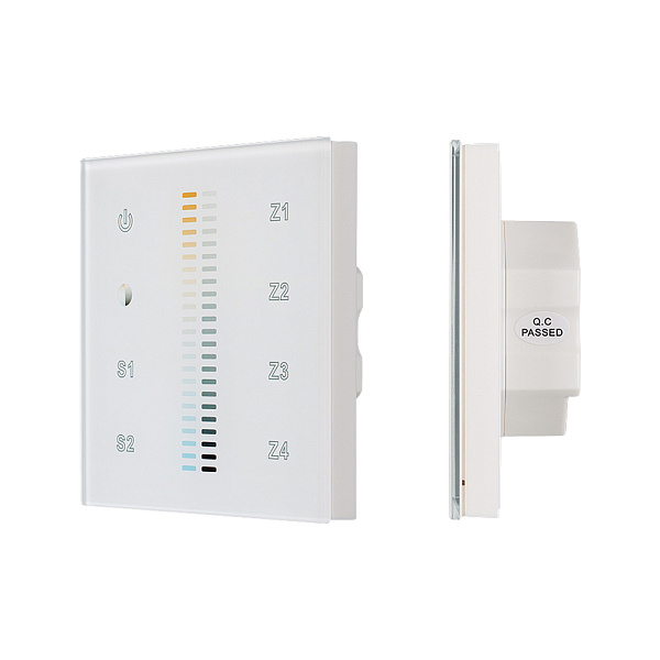 Панель Sens SR-2830B-AC-RF-IN White (220V,MIX+DIM,4зоны) (Arlight, IP20 Пластик, 3 года) Lednikoff