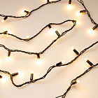 Светодиодная гирлянда ARD-STRING-CLASSIC-10000-BLACK-100LED-MILK-STD Warm (230V, 7W) (Ardecoled, IP65) Lednikoff