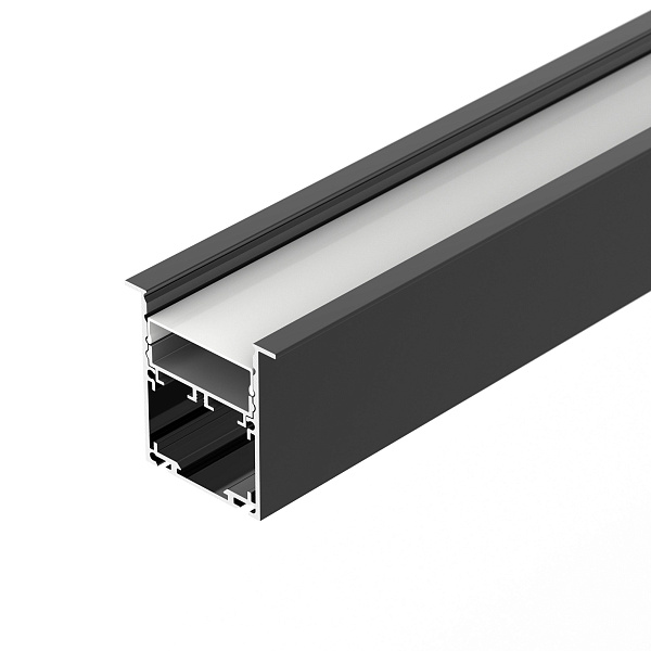 Профиль SL-LINIA52-3L-F-2000 ANOD BLACK (Arlight, Алюминий) Lednikoff