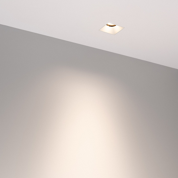 Светильник MS-RIALTO-TRIMLESS-S40x40-9W Day4000 (WH, 36deg, 230V) (Arlight, IP20 Металл, 5 лет) Lednikoff