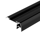 Профиль STAIR-W65-2000 ANOD BLACK (Arlight, Алюминий) Lednikoff