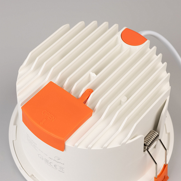 Светильник MS-ALORA-BUILT-R140-12W Day4000-MIX (WH, 40 deg, TRIAC) (Arlight, IP54 Пластик, 3 года) Lednikoff