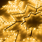 Фигура светодиодная ARD-SNOWFLAKE-M8-950x950-540LED Warm (230V, 33W) (Ardecoled, IP65) Lednikoff