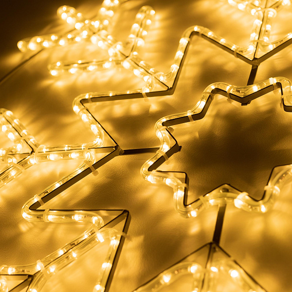 Фигура светодиодная ARD-SNOWFLAKE-M8-950x950-540LED Warm (230V, 33W) (Ardecoled, IP65) Lednikoff