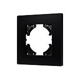 Рамка пластиковая FRM-PERIO-PL-1-BK (Arlight, -)