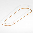 Основание ART-APRIORI-OVAL-ROD-200-3000x1000 (GD) (Arlight, IP20 Металл, 3 года)