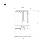 Светильник MS-ARADO-TRIMLESS-R65-9W Warm3000 (WH-WH, 24 deg, 230V) (Arlight, IP20 Металл, 5 лет) Lednikoff