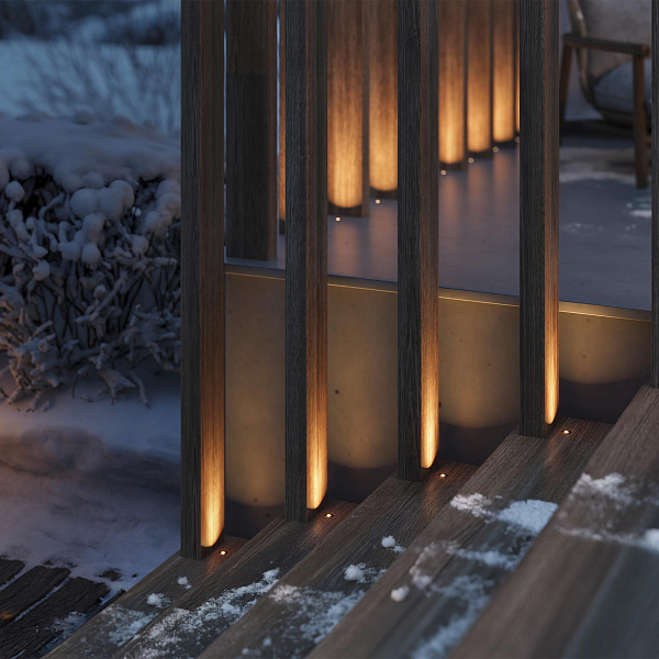 Светильник ART-PELURU-GROUND-R23-1W Warm2700 (SL, 100 deg, 24V) (Arlight, IP67 Металл, 3 года) Lednikoff