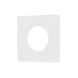 Рамка стеклянная FRM-GLARE-GC-1-WH (Arlight, -)