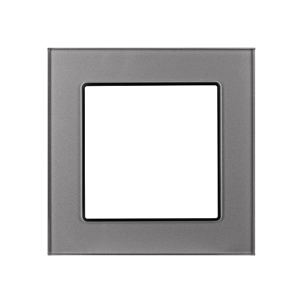 Рамка стеклянная FRM-GLARE-GS-1-GR (Arlight, -) Lednikoff