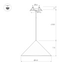 Светильник SP-MAKOTO-R240-10W Warm3000 (WH, 36 deg, 230V, TRIAC) (Arlight, IP20 Металл, 3 года) Lednikoff