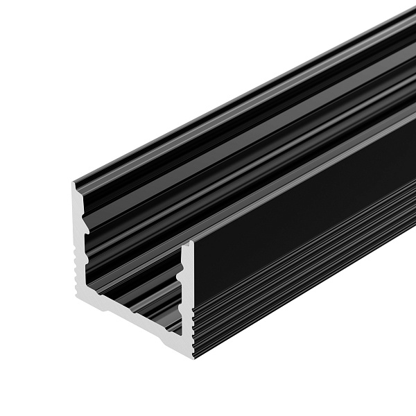 Профиль SL-SLIM-H13M-2000 BLACK (Arlight, Алюминий) Lednikoff