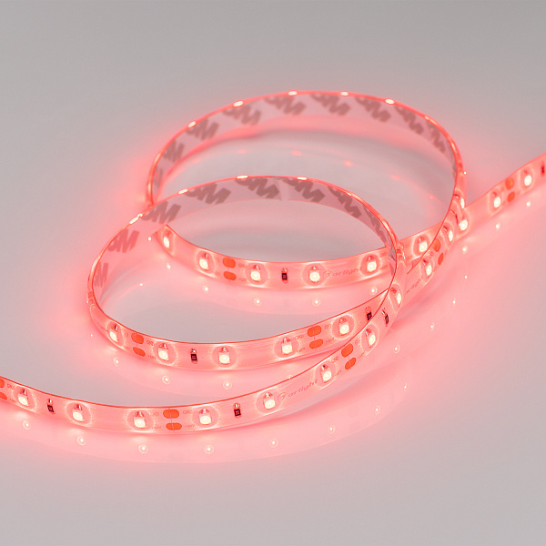 Светодиодная лента RTW 2-5000SE 12V Red (3528, 300 LED, LUX) (Arlight, 4.8 Вт/м, IP65) Lednikoff