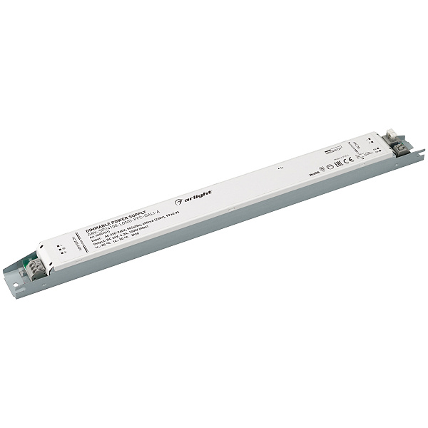 Блок питания ARV-SP24100-LONG-PFC-1-10V-A (24V, 4.2A, 100W) (Arlight, IP20 Металл, 5 лет) Lednikoff