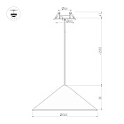 Светильник SP-MAKOTO-R300-10W Warm3000 (WH, 36 deg, 230V, TRIAC) (Arlight, IP20 Металл, 3 года) Lednikoff