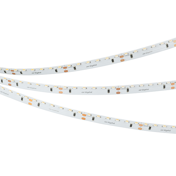 Светодиодная лента RS-S120-8mm 24V Warm3000 (9.6 W/m, IP20, 3014, 5m) (Arlight, боковое свечение) Lednikoff