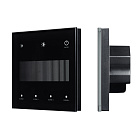 INTELLIGENT ARLIGHT Сенсорная панель SMART-DALI-301-11-1G-4SC-DIM-IN Black (BUS/24V, Touch, 2.4G) (IARL, IP20 Пластик, 5 лет) Lednikoff