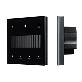 INTELLIGENT ARLIGHT Сенсорная панель SMART-DALI-301-11-1G-4SC-DIM-IN Black (BUS/24V, Touch, 2.4G) (IARL, IP20 Пластик, 5 лет)