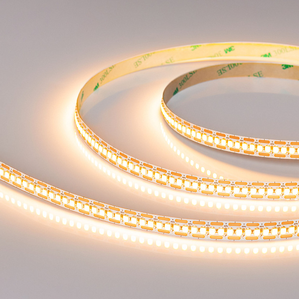 Светодиодная лента UL-A240-10mm 48V Warm2400-CX2 (23 W/m, IP20, 10m) (Arlight, 7 лет) Lednikoff