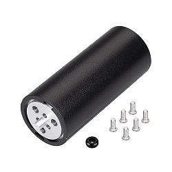 Соединитель профиля ROUND-D36-360-180 BLACK (Arlight, Алюминий)