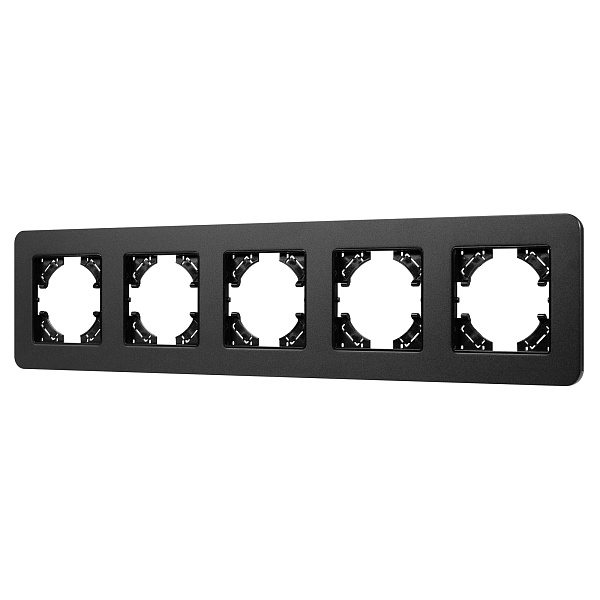 Рамка алюминиевая FRM-AKIRY-SFAL-5-BK (Arlight, -) Lednikoff