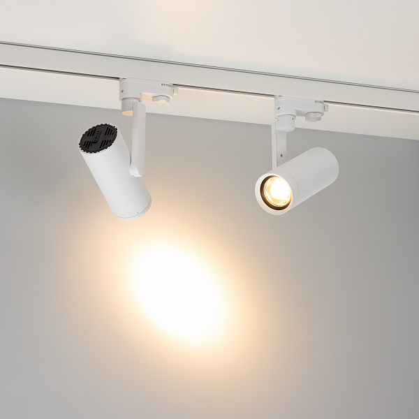 Светильник LGD-URANUS-4TR-R65-10W Warm3500-MIX (WH, 20-50 deg, side holder, 230V) (Arlight, IP20 Металл, 5 лет)
