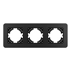 Рамка алюминиевая FRM-AKIRY-SFAL-3-BK (Arlight, -) Lednikoff