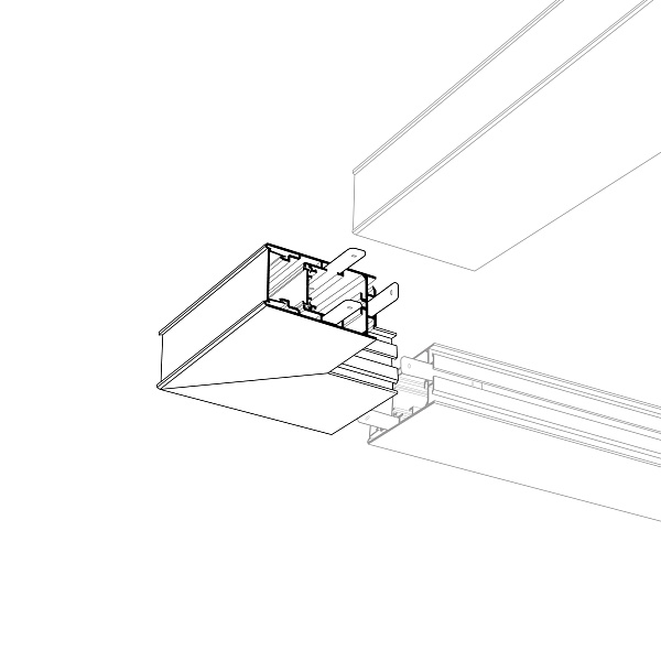 Угол S2-LINE-3360-L90W внешний (Arlight, Металл) Lednikoff