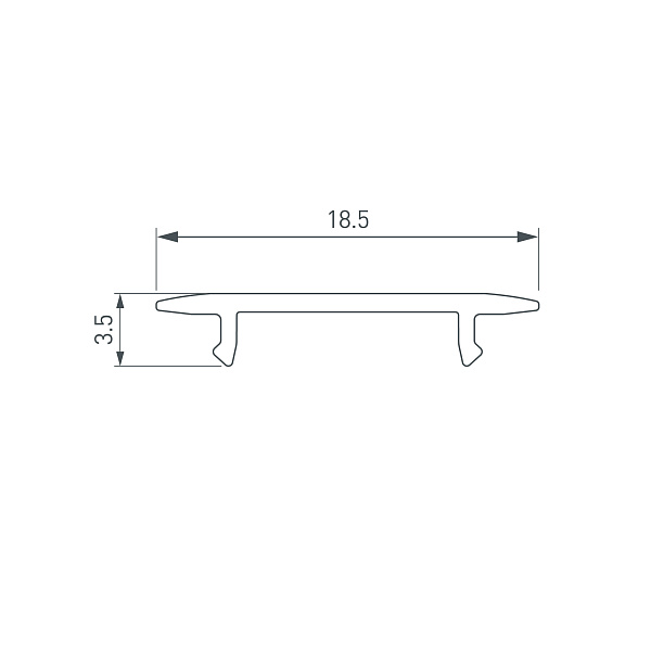 Экран SL-W14-F-2000 OPAL (Arlight, Пластик) Lednikoff