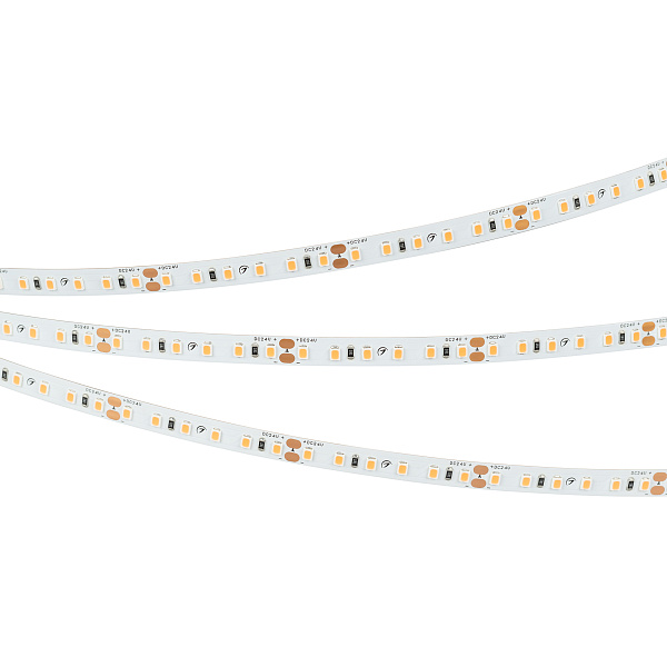 Светодиодная лента RT-A120-8mm 24V Magenta (9.6 W/m, IP20, 2835, 5m) (Arlight, -) Lednikoff