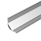Профиль с экраном ARH-KANT-H30-2000 ANOD+OPAL (Arlight, Алюминий) Lednikoff