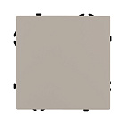 Механизм выключателя одноклавишный перекрёстный SWT-NOBE-MKX1-SFPL-CA (230V, 10A) (Arlight, Кашемир) Lednikoff