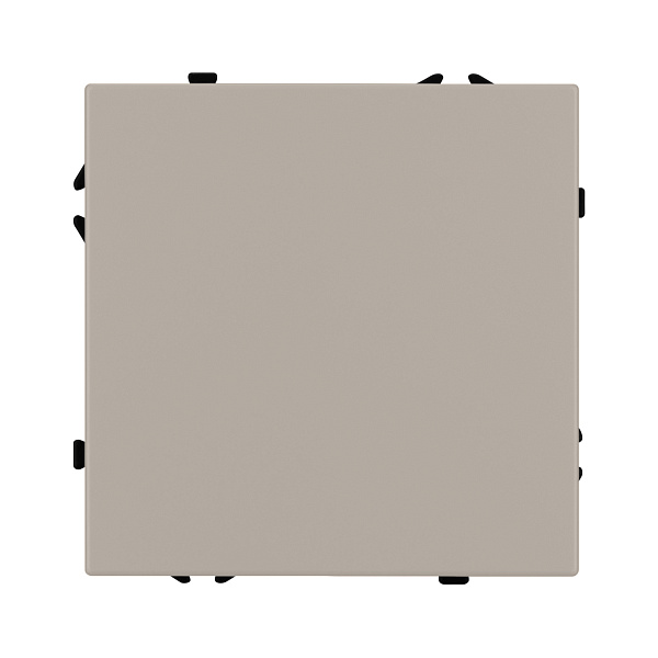 Механизм выключателя одноклавишный перекрёстный SWT-NOBE-MKX1-SFPL-CA (230V, 10A) (Arlight, Кашемир) Lednikoff